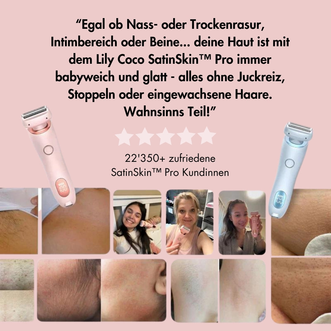 SatinSkin™ Pro  - Lady Shaver für seidig glatte Haut mit GlowSkin-Effekt