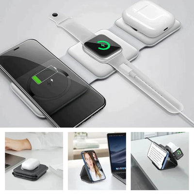 PowerDock 3 in 1 Wireless Ladestation - Lily Coco