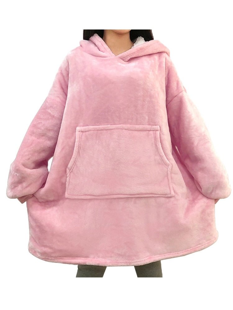 WOODIE - Warme Oversized Hoodie Decke - Lily Coco